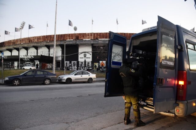 Θεσσαλονίκη: Τρεις συλλήψεις πριν από τον αγώνα ΠΑΟΚ – Άρης