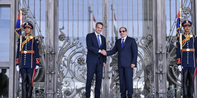 Μητσοτάκης: Αυτοτελείς και ισχυρές οι ελληνοαιγυπτιακές σχέσεις 