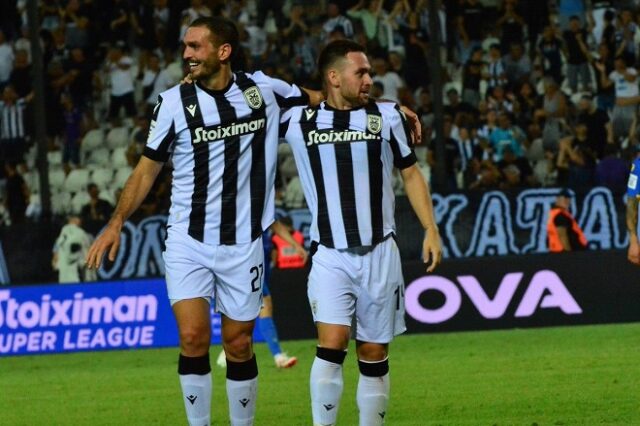 ΠΑΟΚ – Αστέρας 3-0: Από τριάρα σε τριάρα με σούπερ Ζίβκοβιτς