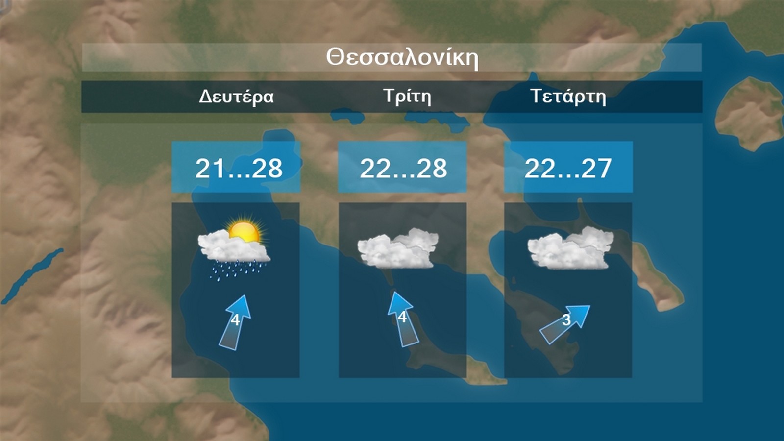 Καιρός Θεσσαλονίκη