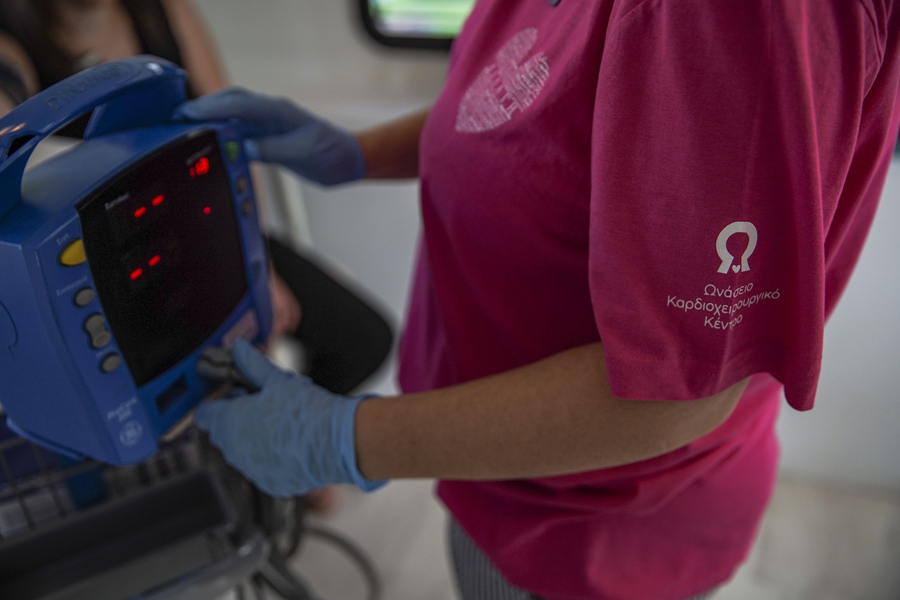 Από τη δράση «Heartscore – Η καλή καρδιά μετράει» του Ωνάσειου Καρδιοχειρουργικού Κέντρου στο Σύνταγμα /Ανδρέας Σιμόπουλος 