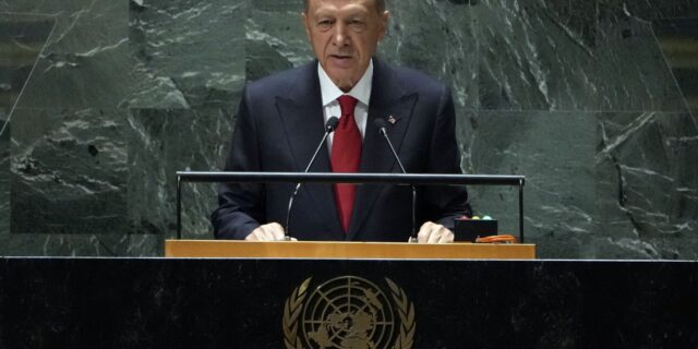 Πρόκληση Ερντογάν από ΓΣ ΟΗΕ: Καλεί τη διεθνή κοινότητα να αναγνωρίσει το ψευδοκράτος