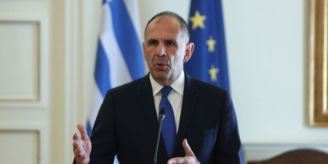 Ο υπουργός Εξωτερικών Γιώργος Γεραπετρίτης
