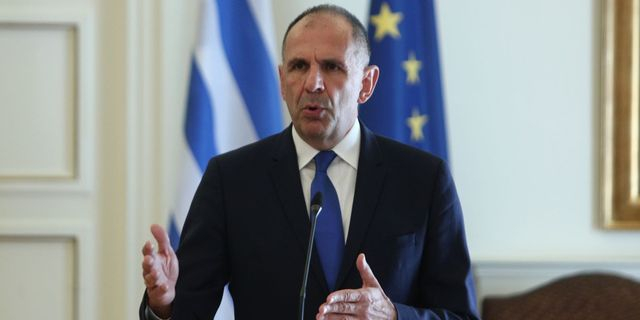 Ο υπουργός Εξωτερικών Γιώργος Γεραπετρίτης