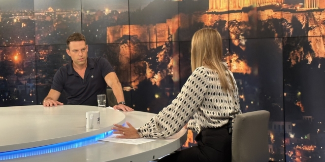 Ο Στέφανος Κασσελάκης με τη Μάρα Ζαχαρέα