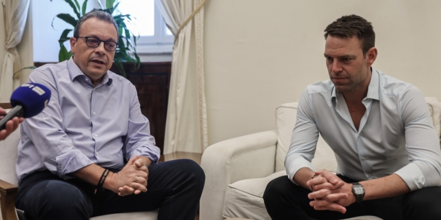 Οι Στέφανος Κασσελάκης και Σωκράτης Φάμελλος