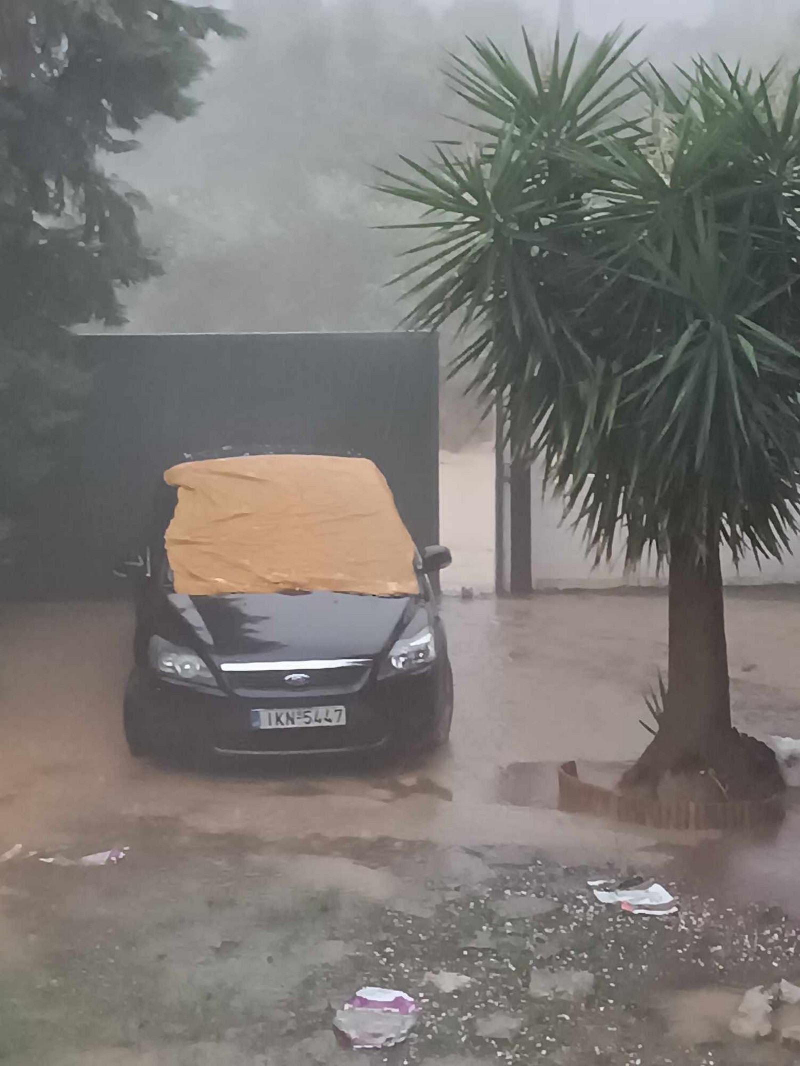 Βροχόπτωση στο Ξυλόκαστρο