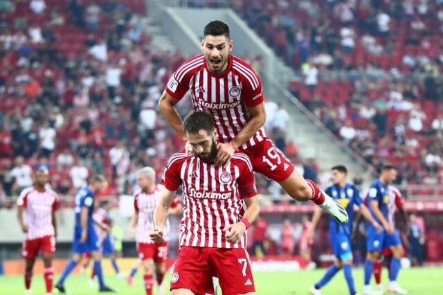 Ολυμπιακός – Λαμία 4-0: Από τεσσάρα σε τεσσάρα οι απόλυτοι ερυθρόλευκοι με ηγέτη Φορτούνη και killer Μασούρα