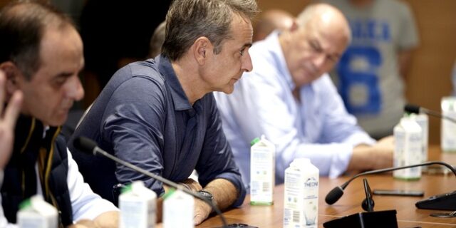 Μητσοτάκης από Βόλο: Λίγη υπομονή, θα φέρουμε νερό από τις πηγές του Πηλίου