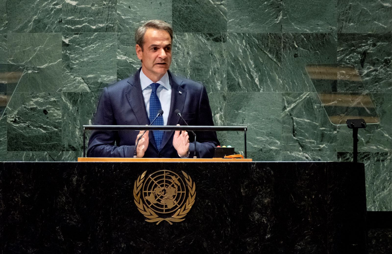 Ο Κυριάκος Μητσοτάκης στον ΟΗΕ
