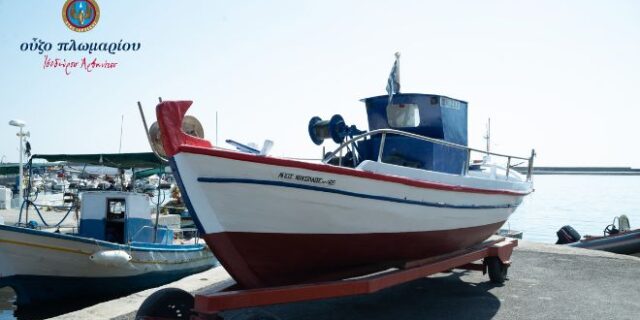 Το Ούζο Πλωμαρίου συνεχίζει το πρόγραμμα διατήρησης και ανάδειξης των παραδοσιακών ξύλινων καϊκιών μας