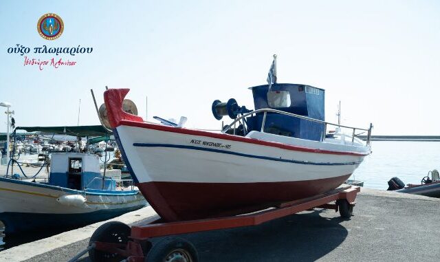 Το Ούζο Πλωμαρίου συνεχίζει το πρόγραμμα διατήρησης και ανάδειξης των παραδοσιακών ξύλινων καϊκιών μας