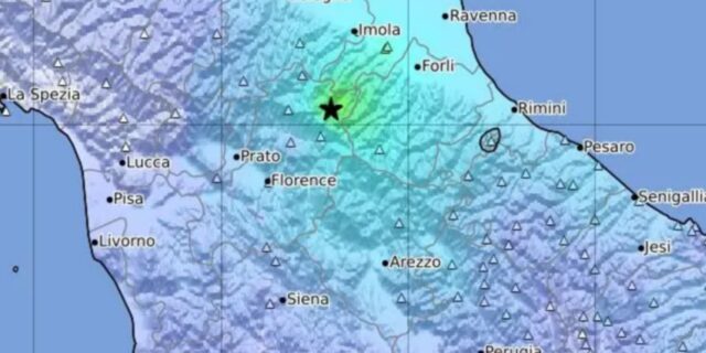 Σεισμός 4,8 Ρίχτερ κοντά στη Φλωρεντία
