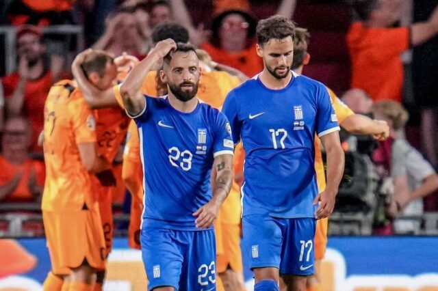 Ολλανδία – Ελλάδα 3-0: Παράδοση άνευ όρων και ήττα με κάτω τα χέρια από το πρώτο ημίχρονο