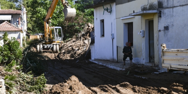 Καταστροφές στη Θεσσαλία