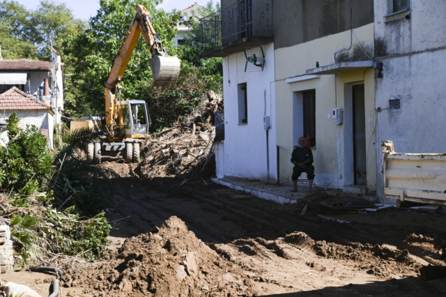 Καταστροφές στη Θεσσαλία