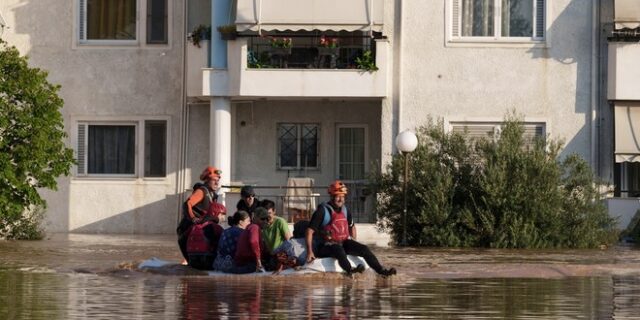 Πλημμύρες στη Θεσσαλία: Επισήμως επτά οι αγνοούμενοι