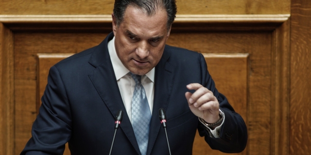 Ο υπουργός Εργασίας, Άδωνις Γεωργιάδης