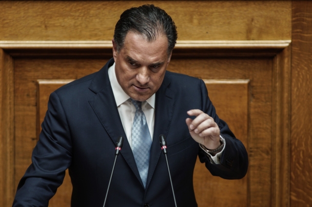 Ο υπουργός Εργασίας, Άδωνις Γεωργιάδης