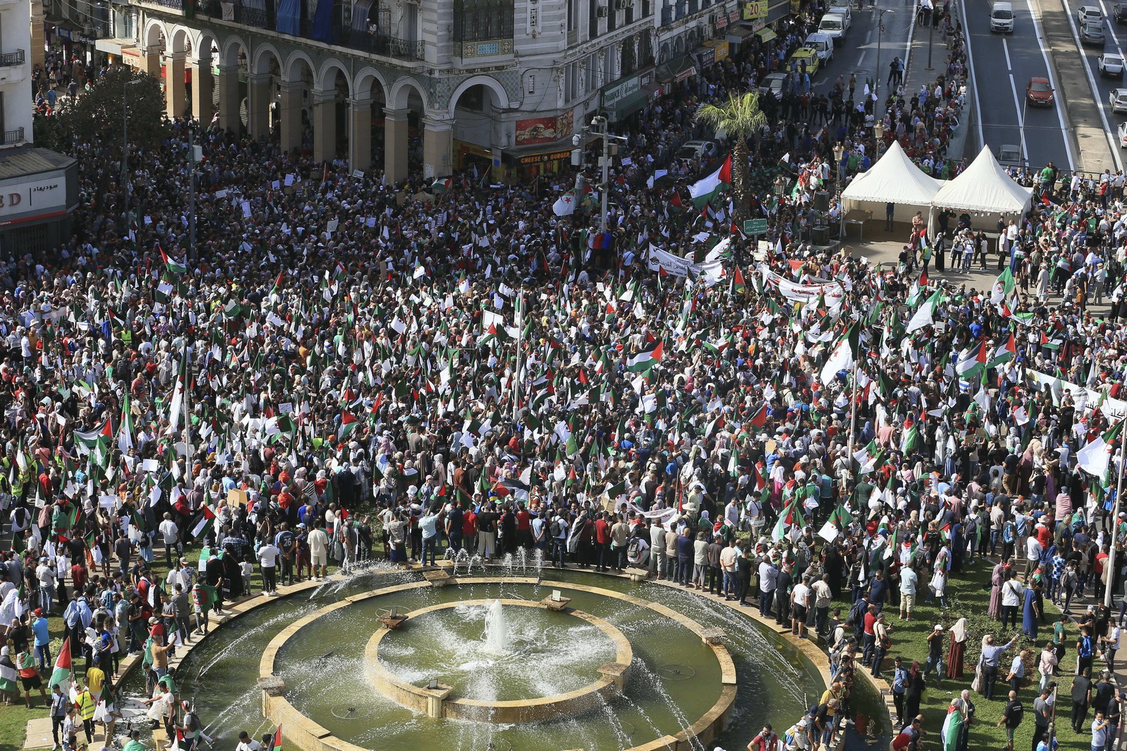 Αλγερία, Παλαιστίνη