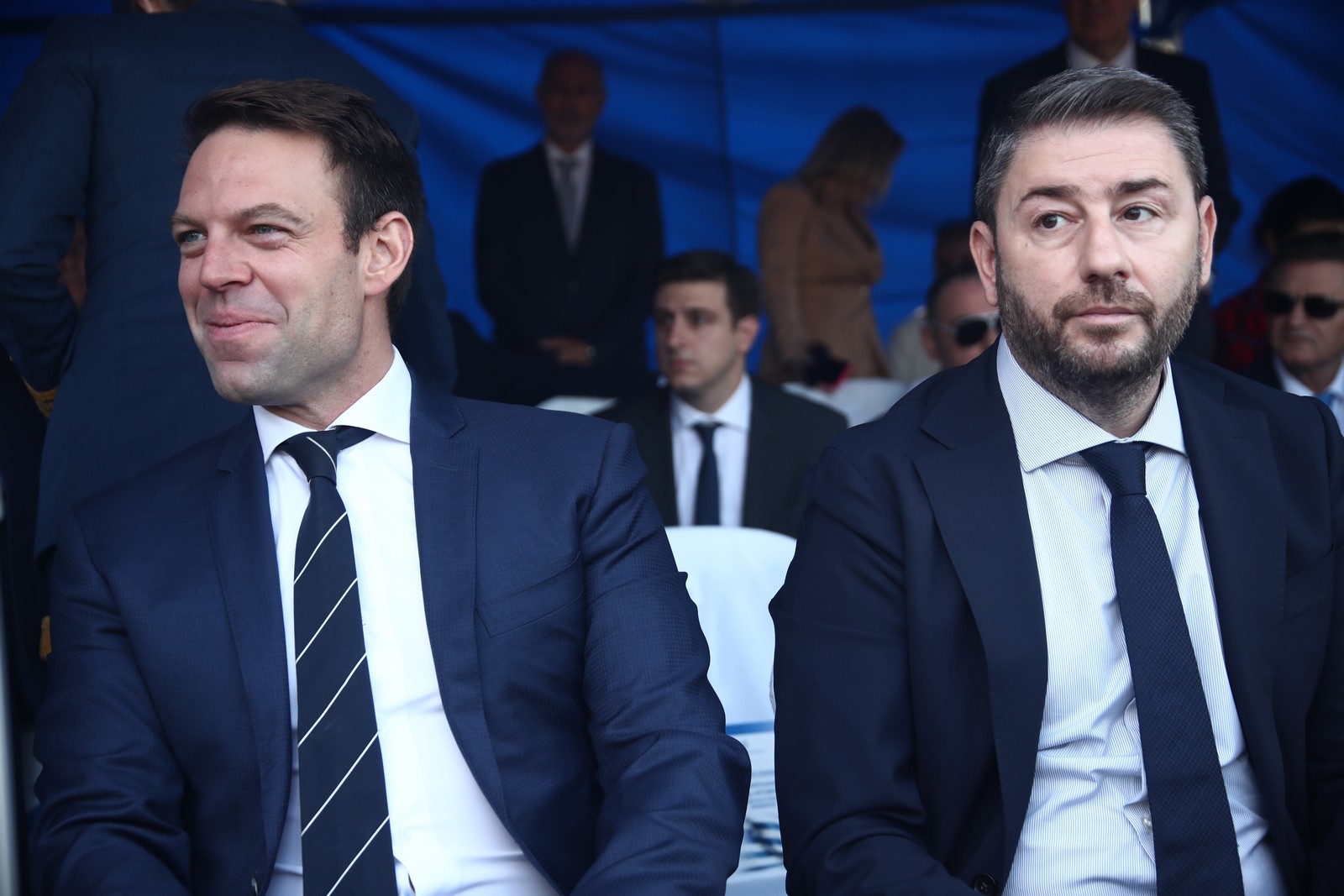 Στέφανος Κασσελάκης και Νίκος Ανδρουλάκης