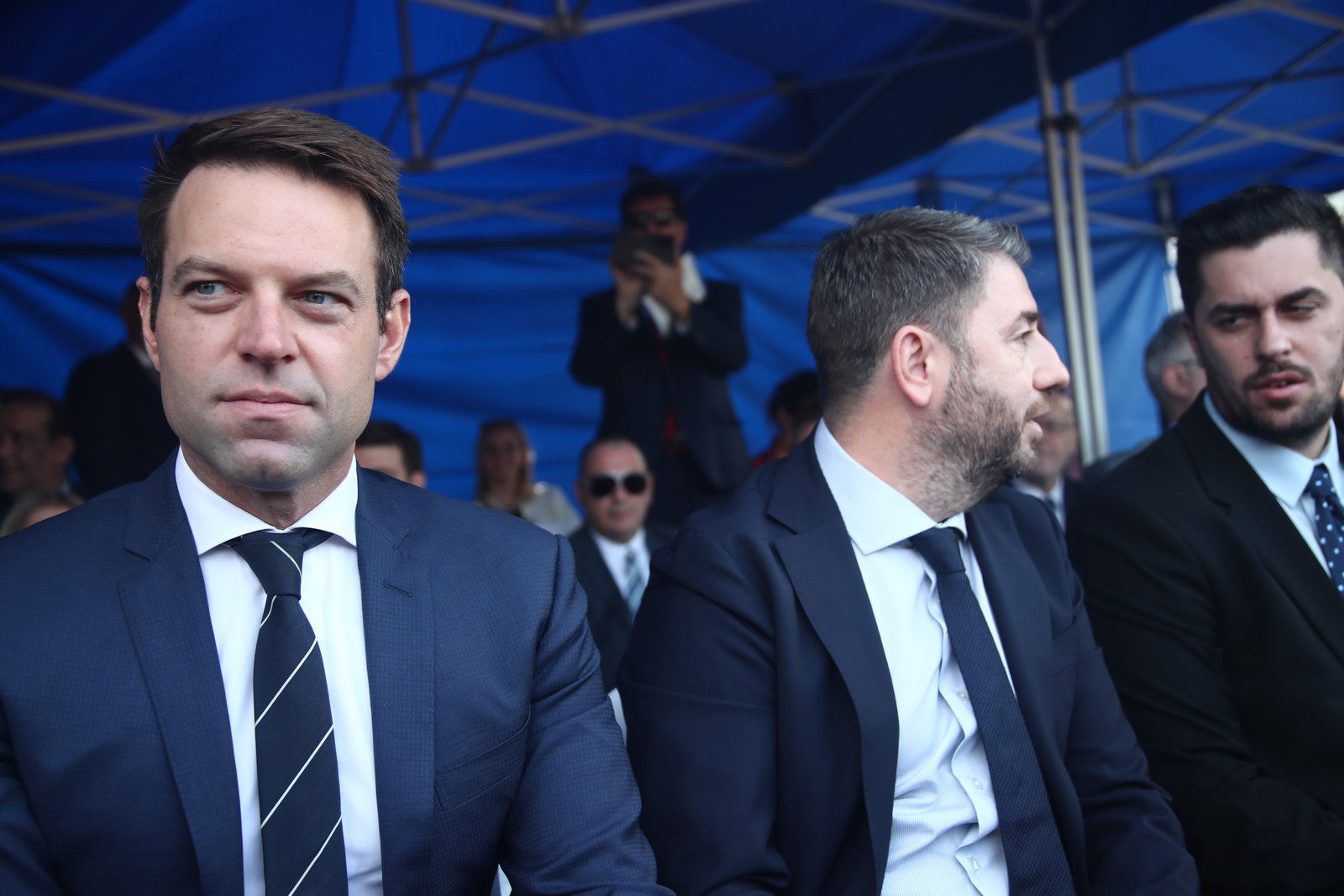 Στέφανος Κασσελάκης και Νίκος Ανδρουλάκης