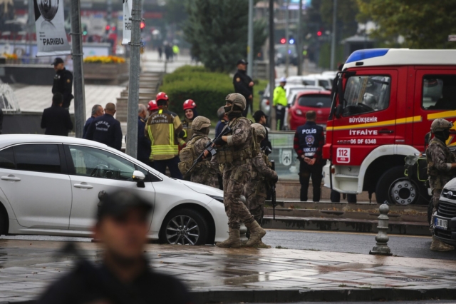 Στιγμιότυπο από το σημείο της επίθεσης