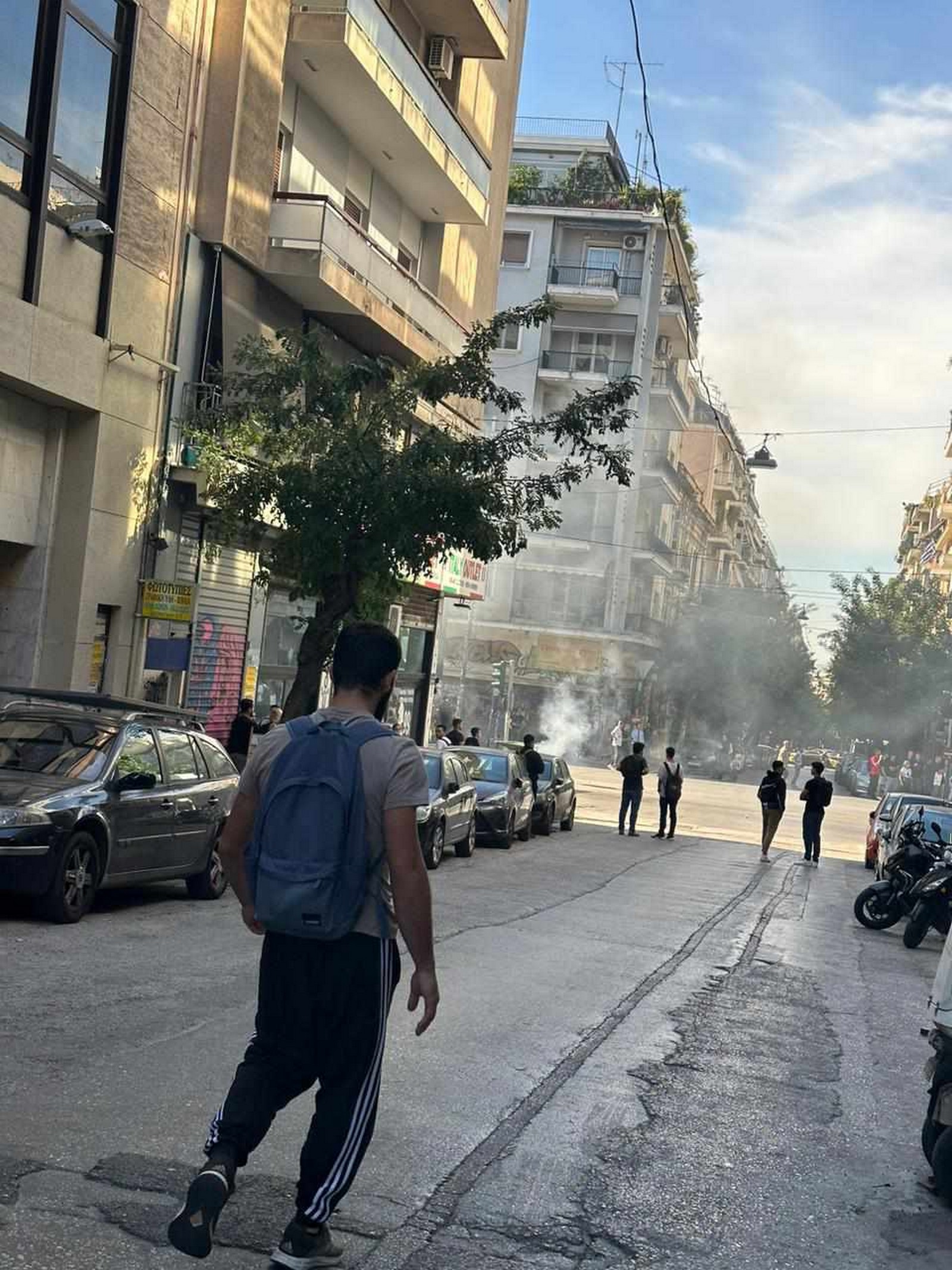 Ένταση έξω από την ΑΣΟΕΕ