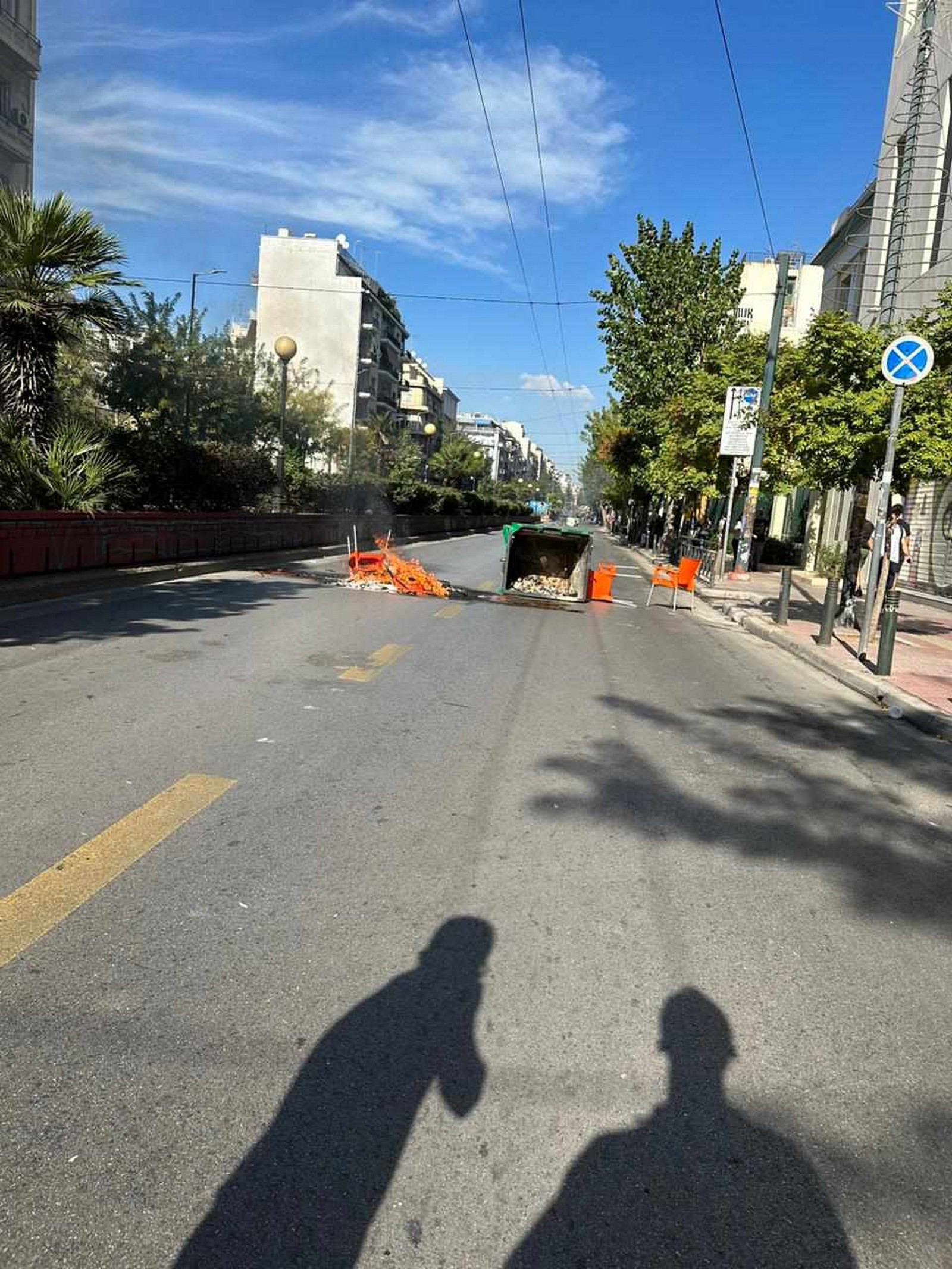 Ένταση έξω από την ΑΣΟΕΕ