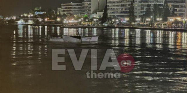 Χαλκίδα: Ιστιοφόρο έπεσε σε γέφυρα – Βίντεο