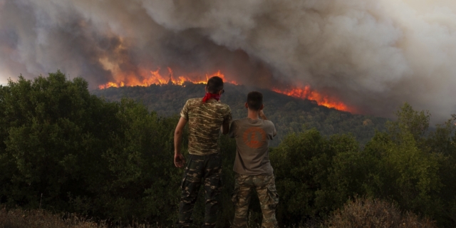 Από τις φωτιές στον Έβρο