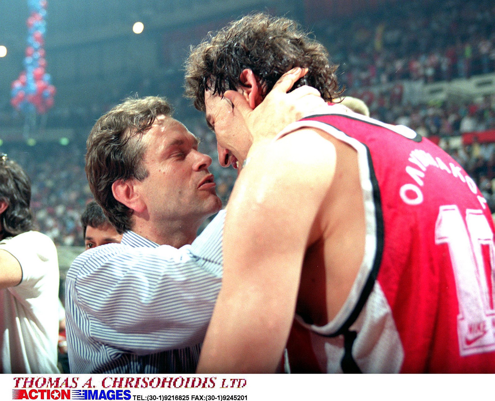 Ο Γιάννης Ιωαννίδης με τον Παναγιώτη Φασούλα