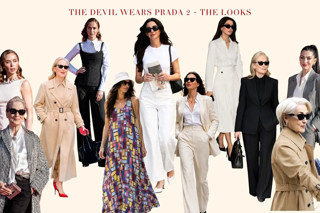 The Devil Wears Prada 2: Αναδημιουργώντας τα Εμβληματικά Looks της Ταινίας