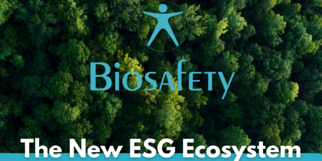 Biosafety: Νέο Ολιστικό Πρόγραμμα Consulting, the ESG Ecosystem