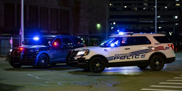 Auto accident at Cass and Grand River Detroit MI December 20th 2020 5:50pm