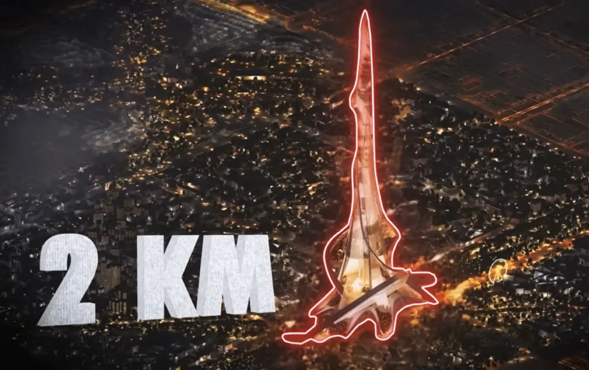 Σαουδική Αραβία: Ο ουρανοξύστης των 2 χιλιομέτρων που φιλοδοξεί να σπάσει κάθε ρεκόρ