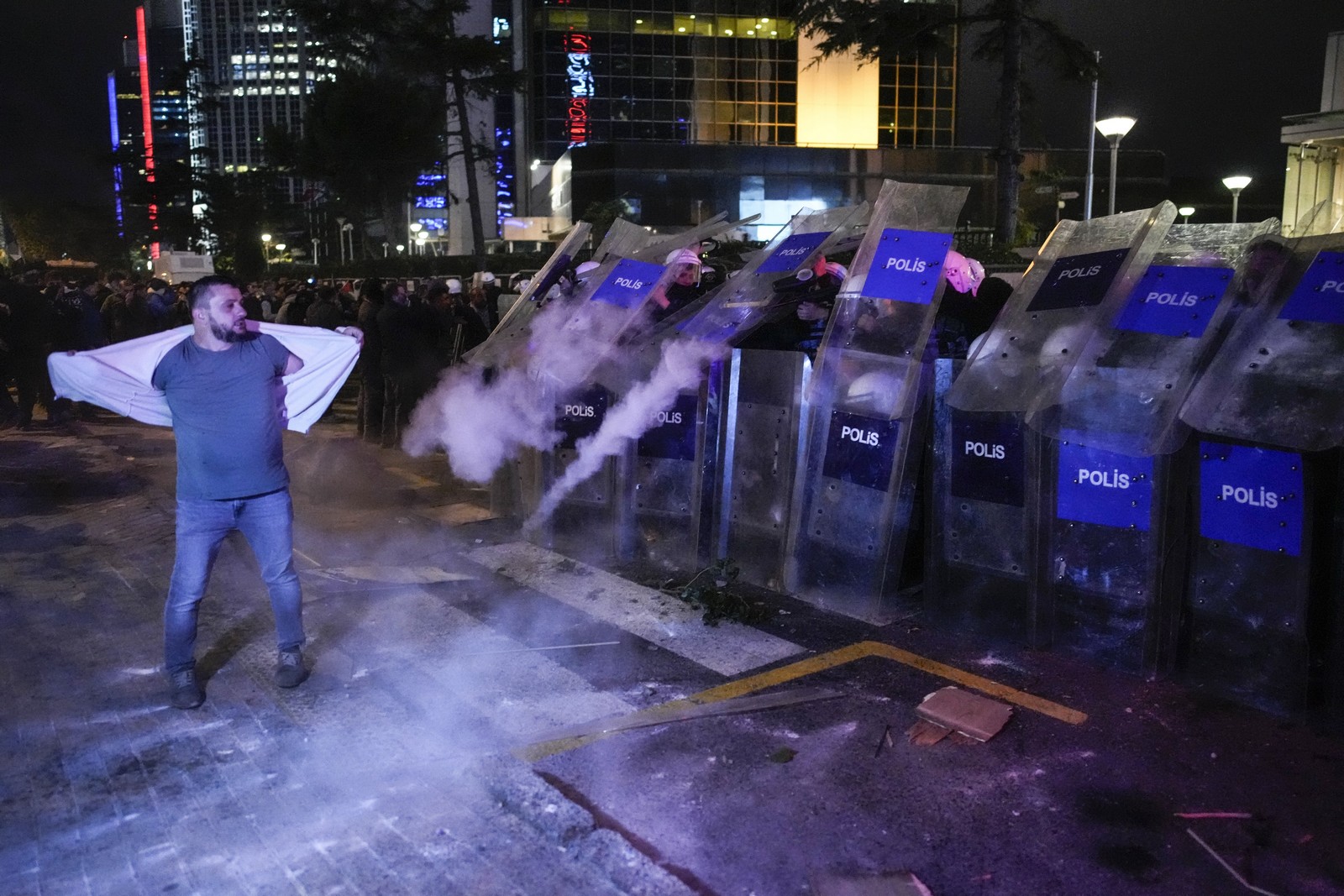 Επεισόδια στην Κωνσταντινούπολή σε διαδήλωση κατά του Ισραήλ