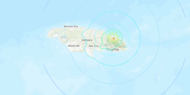 Σεισμός, Τζαμάικα