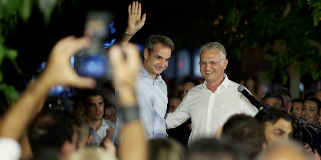 Περιγραφή Επίσκεψη του Πρωθυπουργού Κυριάκου Μητσοτάκη στην Κόρινθο