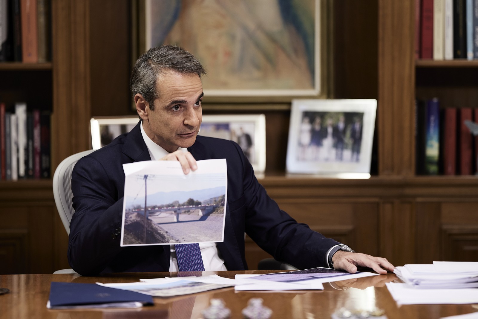 Ο πρωθυπουργός Κυριάκος Μητσοτάκης