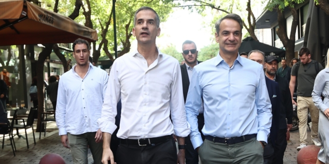 Κυριάκος Μητσοτάκης και Κώστας Μπακογιάννης