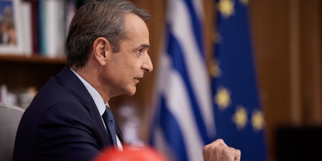 Ο πρωθυπουργός Κυριάκος Μητσοτάκης