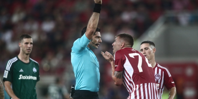 Ολυμπιακός – Παναθηναϊκός, φύλλο αγώνα: Αυτά έγραψε ο διαιτητής για τη διακοπή του ντέρμπι
