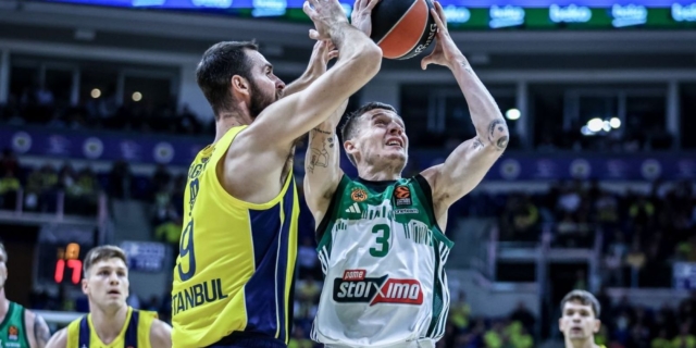 Φενέρμπαχτσε – Παναθηναϊκός 83-69: Ο Παπαγιάννης πλήγωσε τους πράσινους