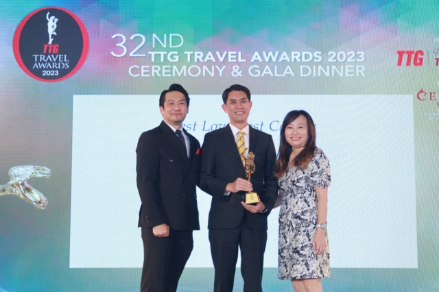 Η Scoot βραβεύτηκε ως ο καλύτερος αερομεταφορέας χαμηλού κόστους στα βραβεία TTG Travel Awards και Travel Weekly Asia Readers’ Choice Awards 2023