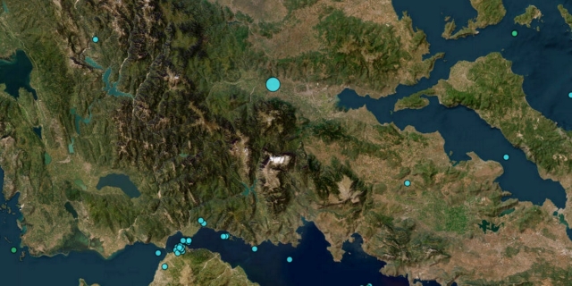 Σεισμός 4 Ρίχτερ κοντά στη Λαμία