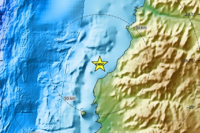 Σεισμός 6,3 Ρίχτερ στη Χιλή