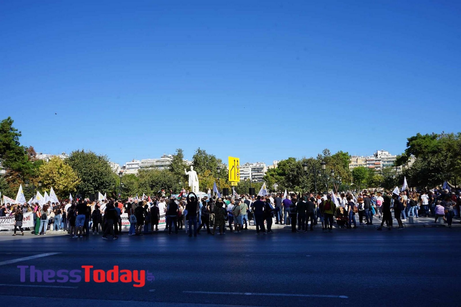 Πορεία αλληλεγγύης στον παλαιστινιακό λαό στη Θεσσαλονίκη