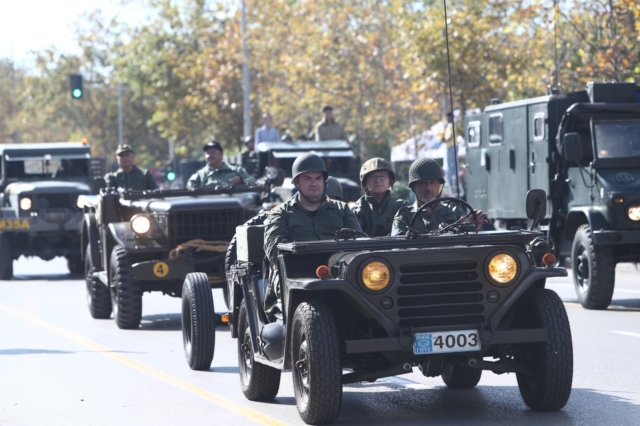 Στρατιωτική παρέλαση στη Θεσσαλονίκη για την 28η Οκτωβρίου