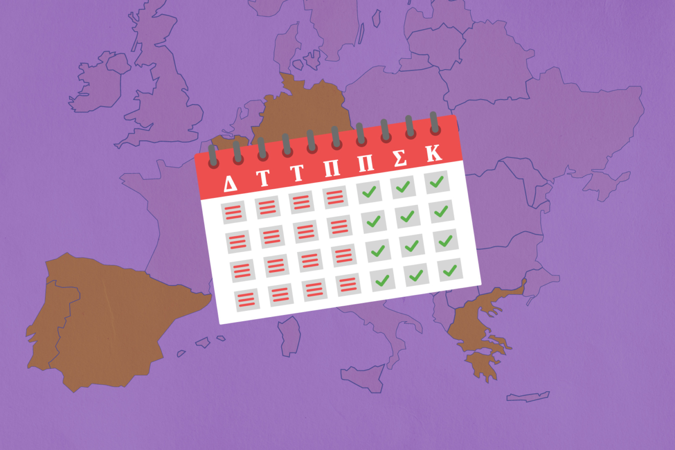 Πόσο εφικτή είναι σε Ελλάδα και Ευρώπη η 4ήμερη εργασία;